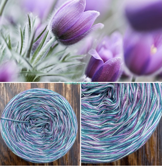 Čarovné klbko - Colorful - Pulsatilla - 4 nitka - 200 m