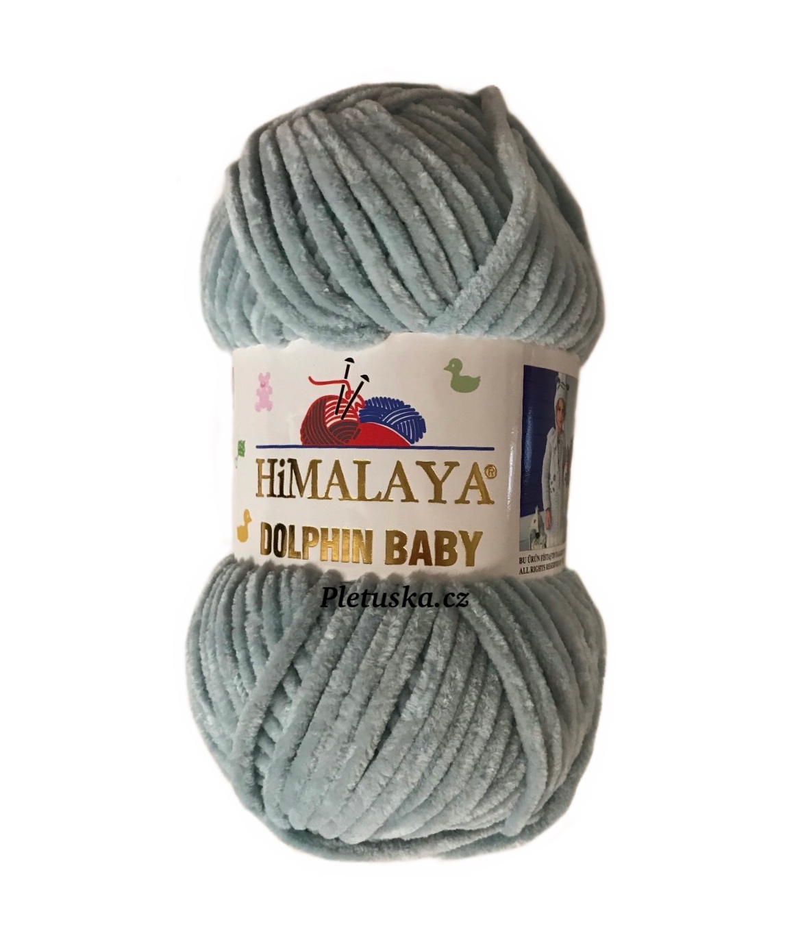 Příze Dolphin Baby světle mátová 80347