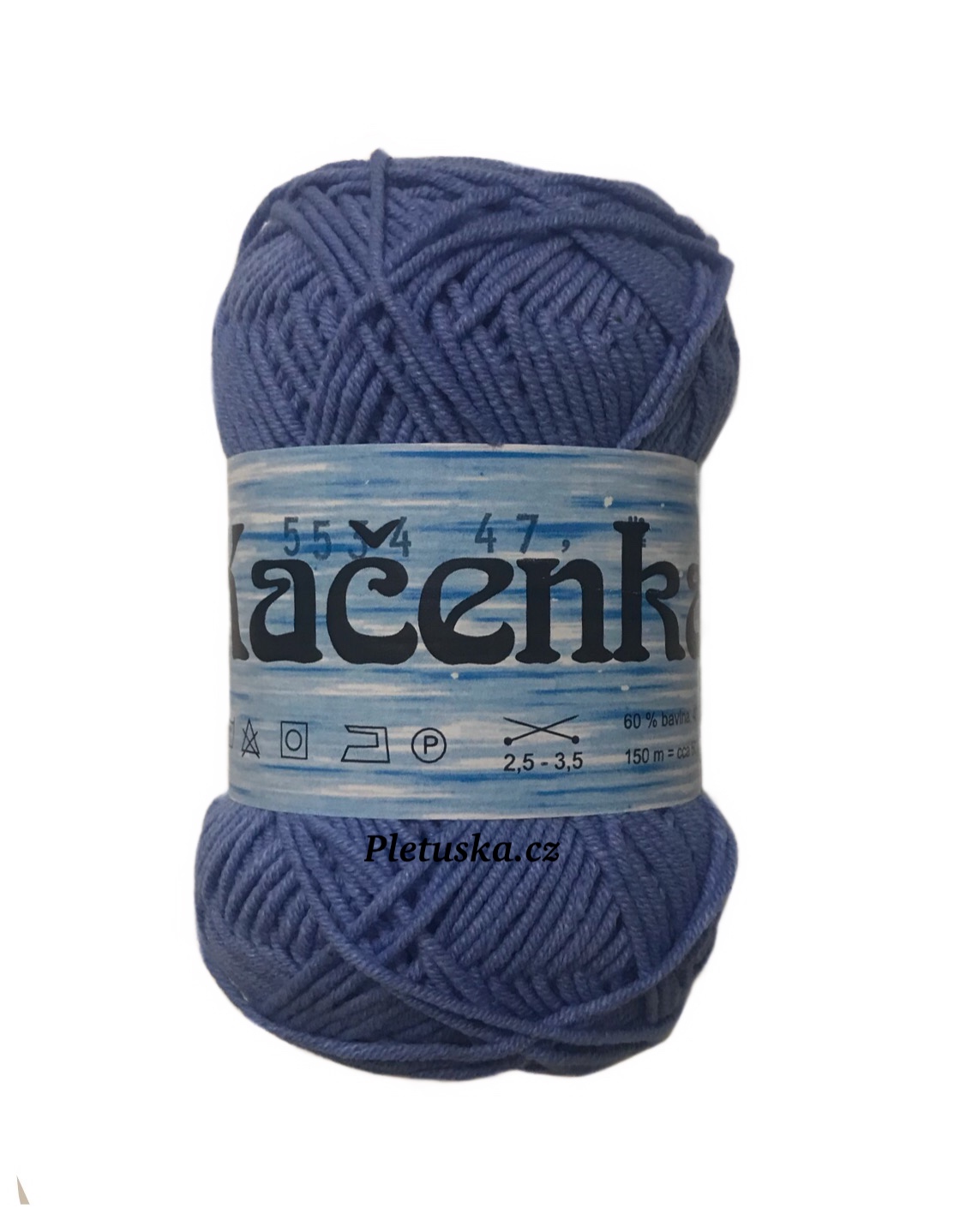 Příze Kačenka blankytně modrá 5534