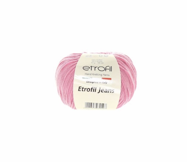 Příze Etrofil Jeans růžová 009