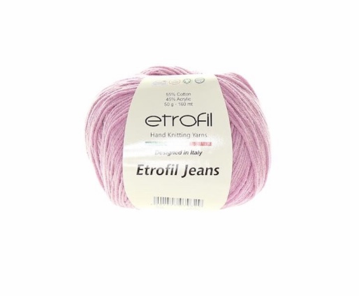 Příze Etrofil Jeans růžově fialová 034