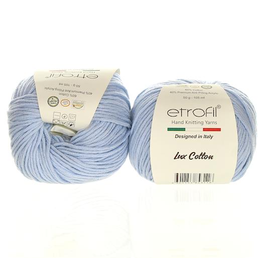 Příze Lux Cotton světle modrá 70526