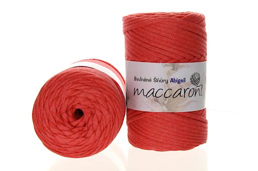 Bavlněné šňůry Abigail 5mm melounová 11