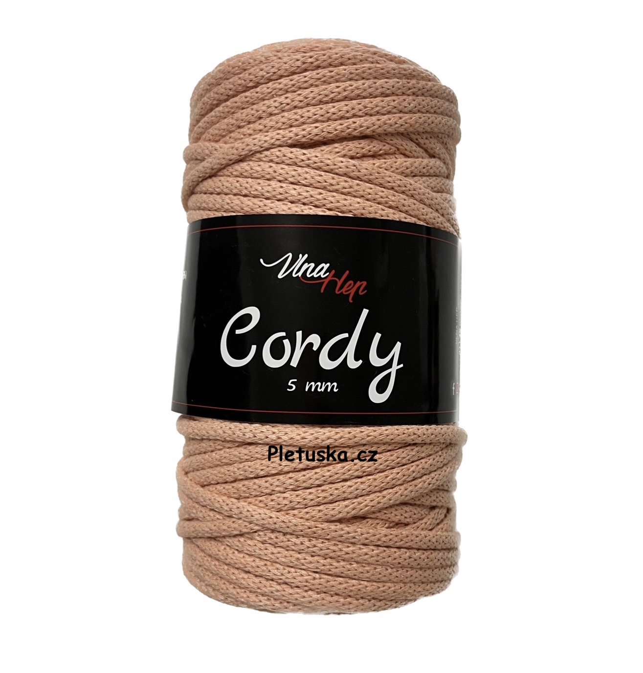 Cordy 5 mm meruňková 8011