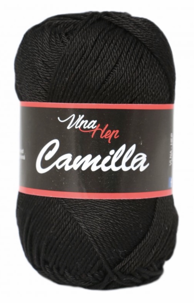 Příze Camilla černá 8001