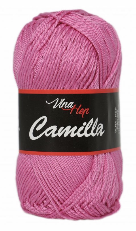 Příze Camilla růžová 8039