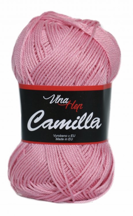 Příze Camilla bledě růžová 8027