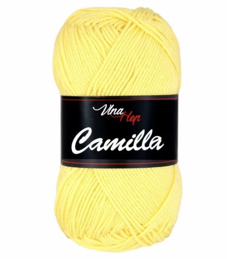 Příze Camilla žlutá 8177