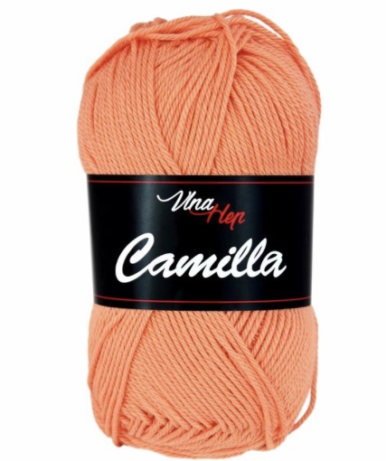 Příze Camilla světle oranžová 8201