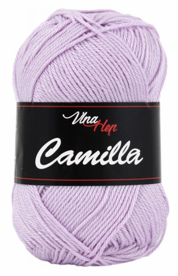 Příze Camilla pastelově fialová 8051