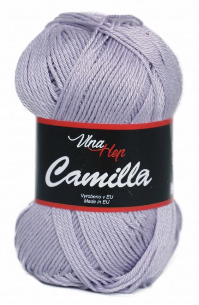 Příze Camilla bledě fialová 8076