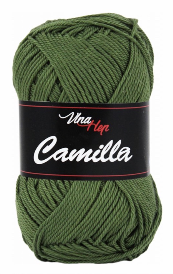 Příze Camilla tmavě zelená 8163
