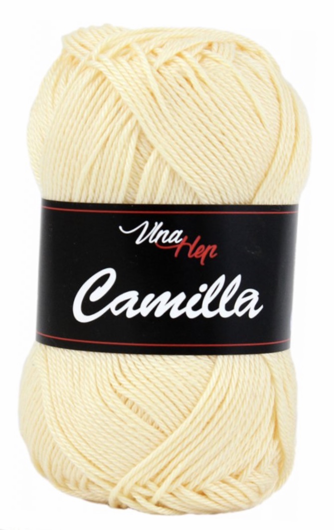 Příze Camilla světle vanilková 8185