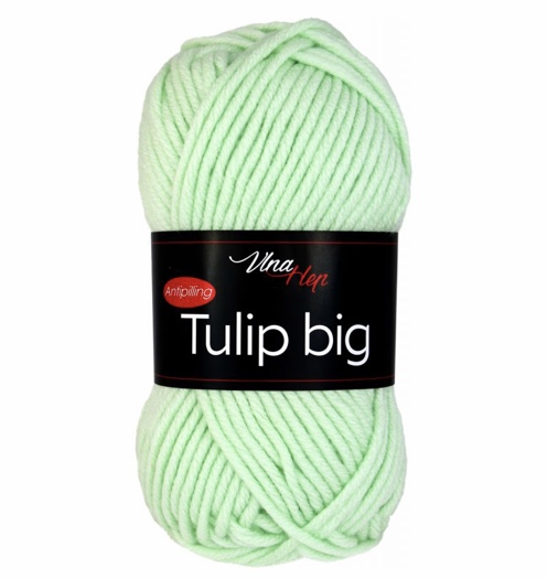 Příze Tulip Big pastelově zelená 4158