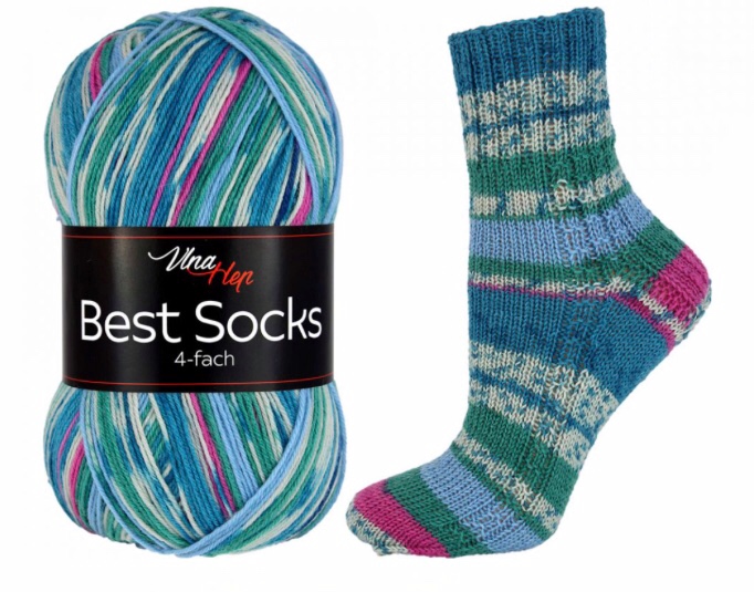 Příze Best Socks 4-fach 7310