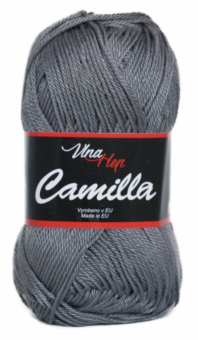 Příze Camilla ocelově šedá 8235