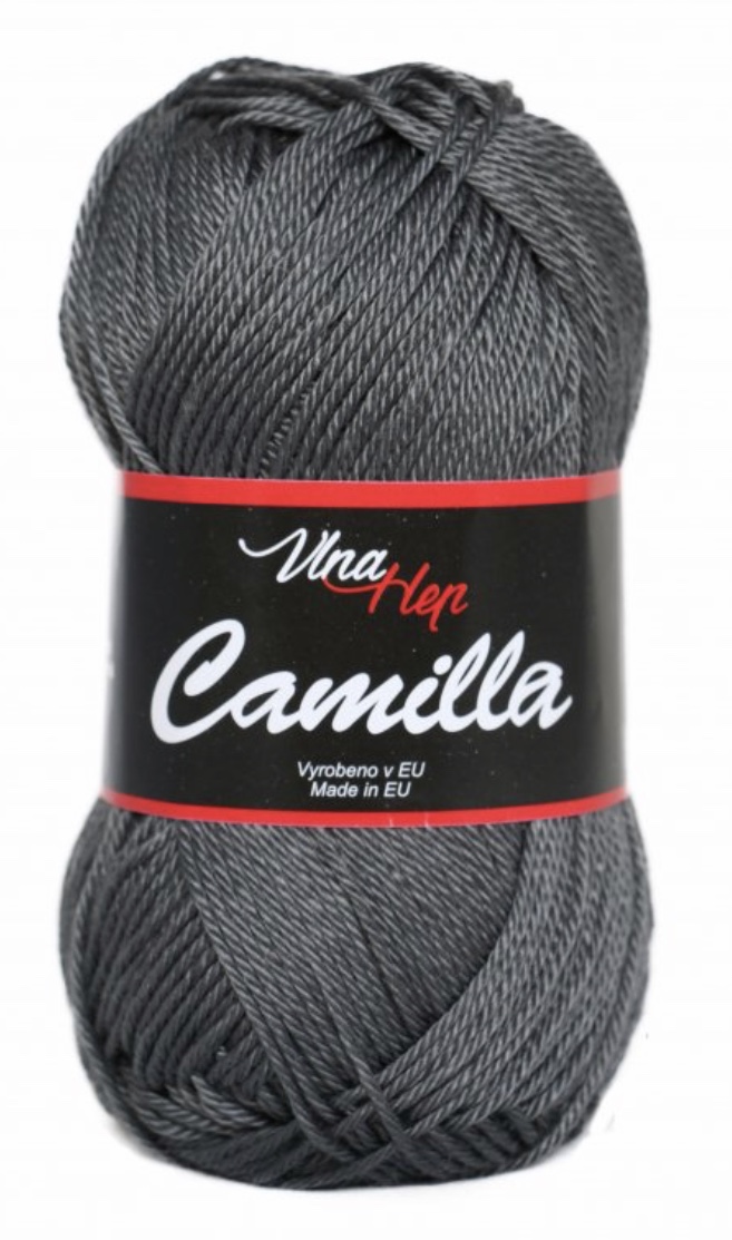 Příze Camilla, 8236, tmavě šedá 