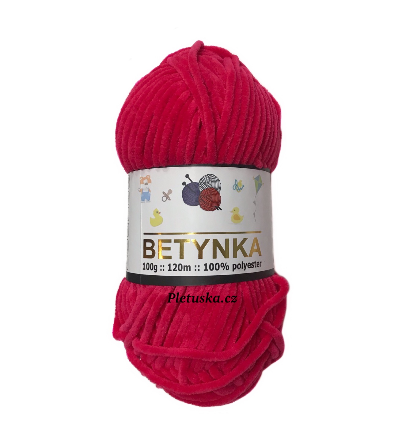Příze Betynka fuchsiová 314