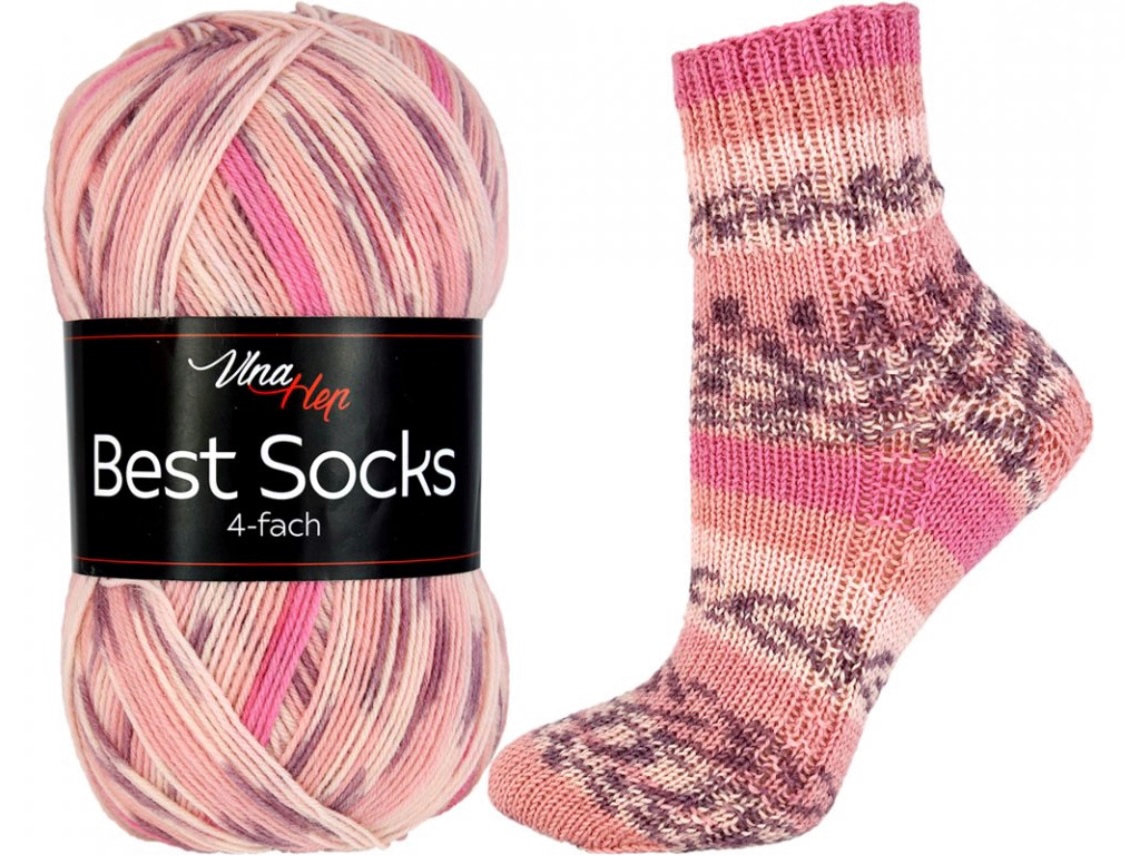 Příze Best Socks 4-fach 7303