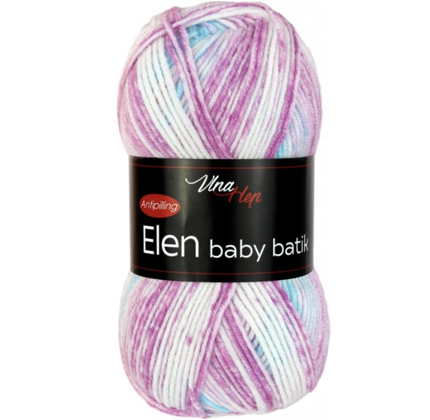 Příze Elen baby batik 5113