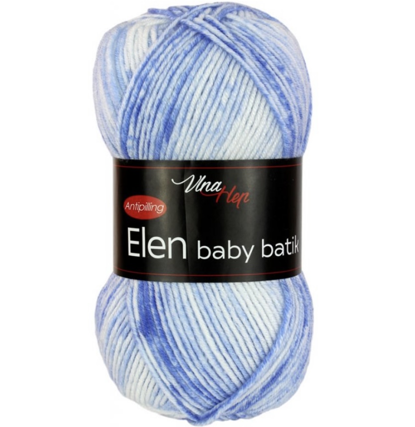 Příze Elen baby batik 5114