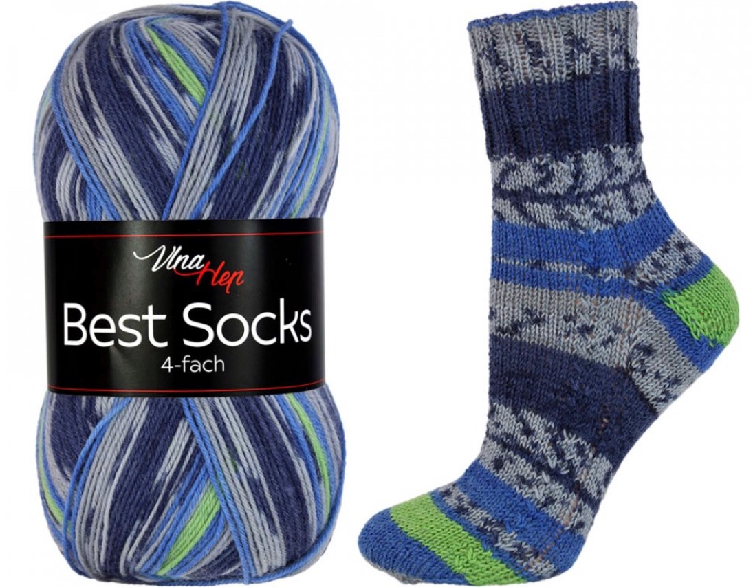 Příze Best Socks 4-fach 7314