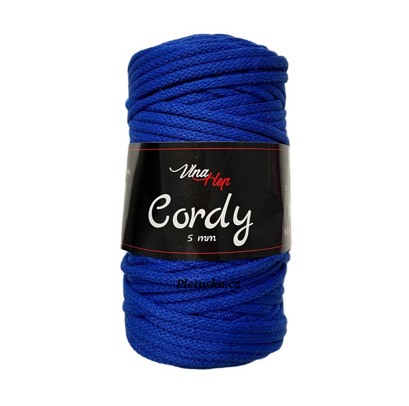 Cordy 5 mm královsky modrá 8107