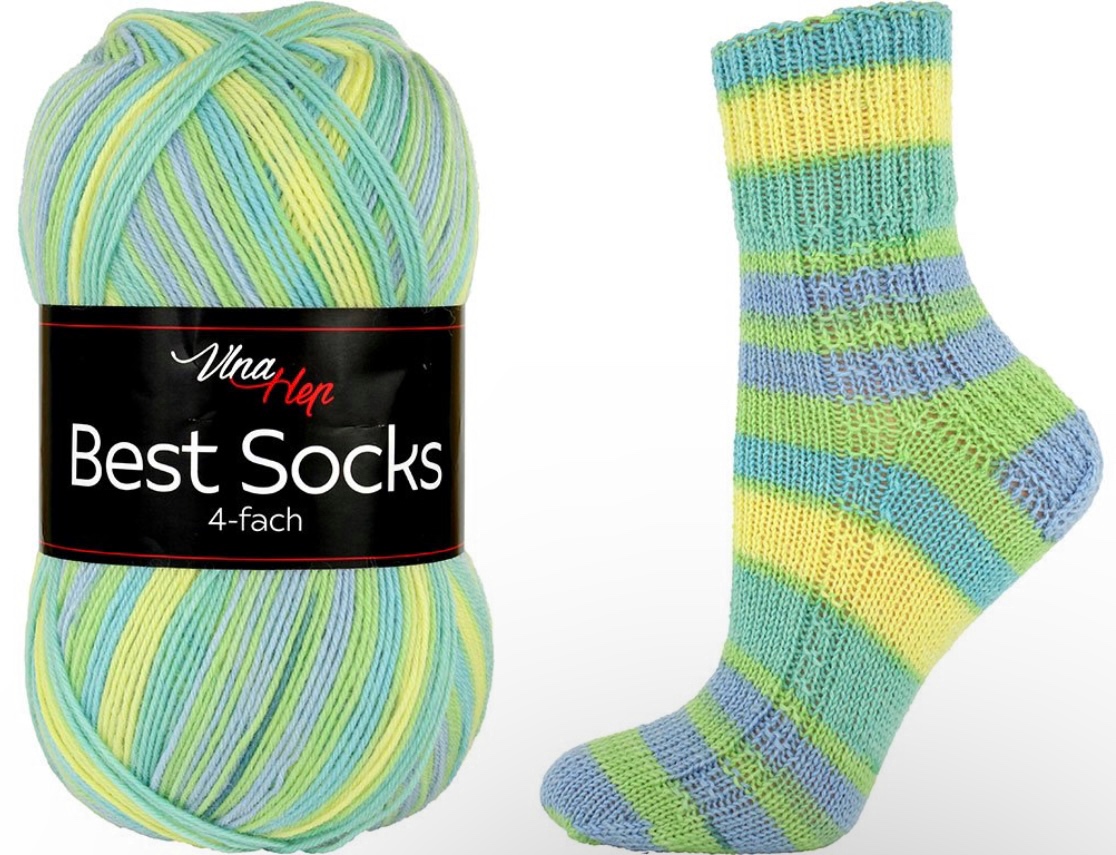 Příze Best Socks 4-fach 7356