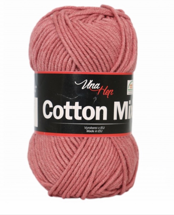 Cotton Mix tmavě starorůžová 8029
