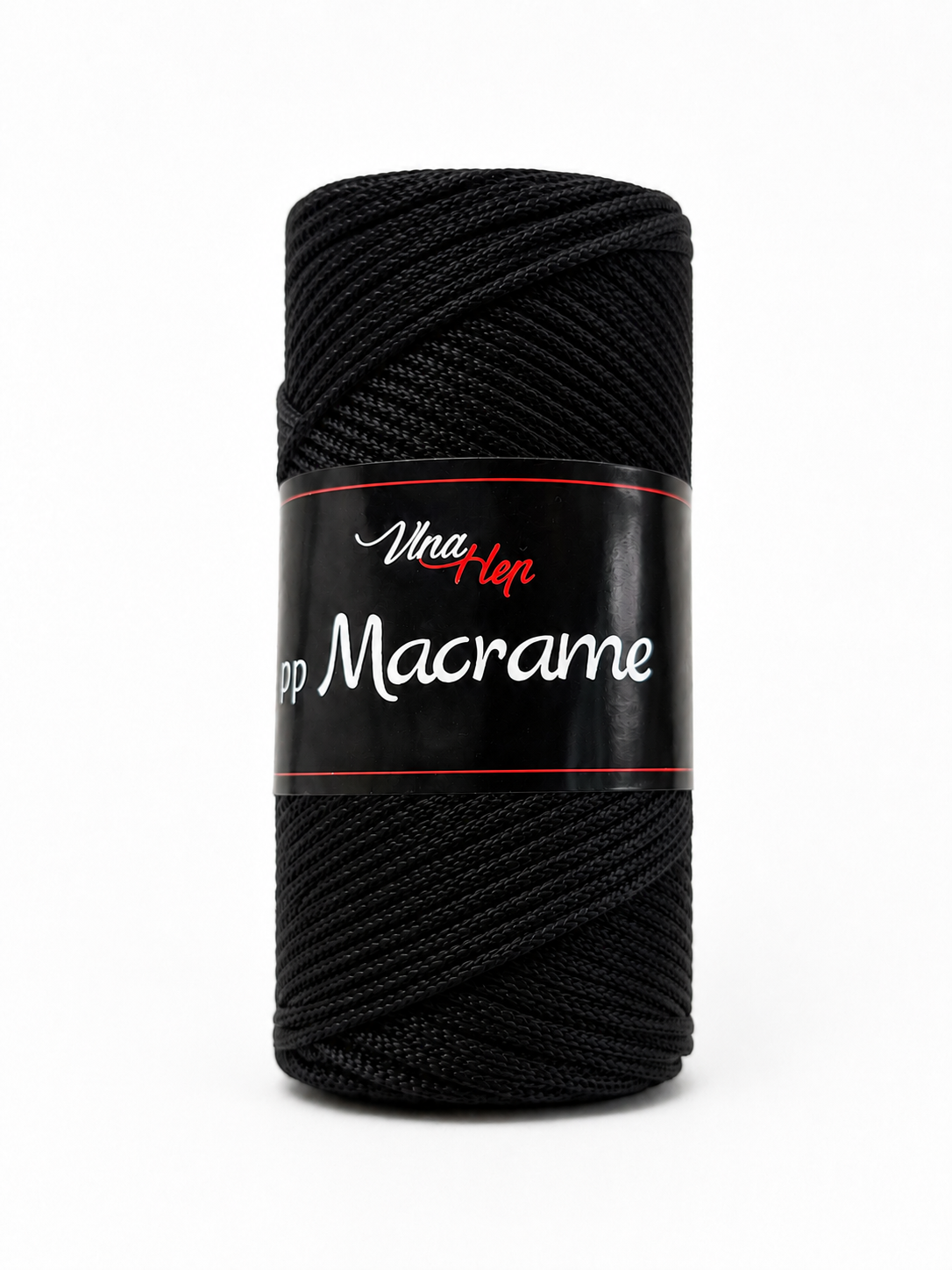 Příze PP Macrame černá 4001