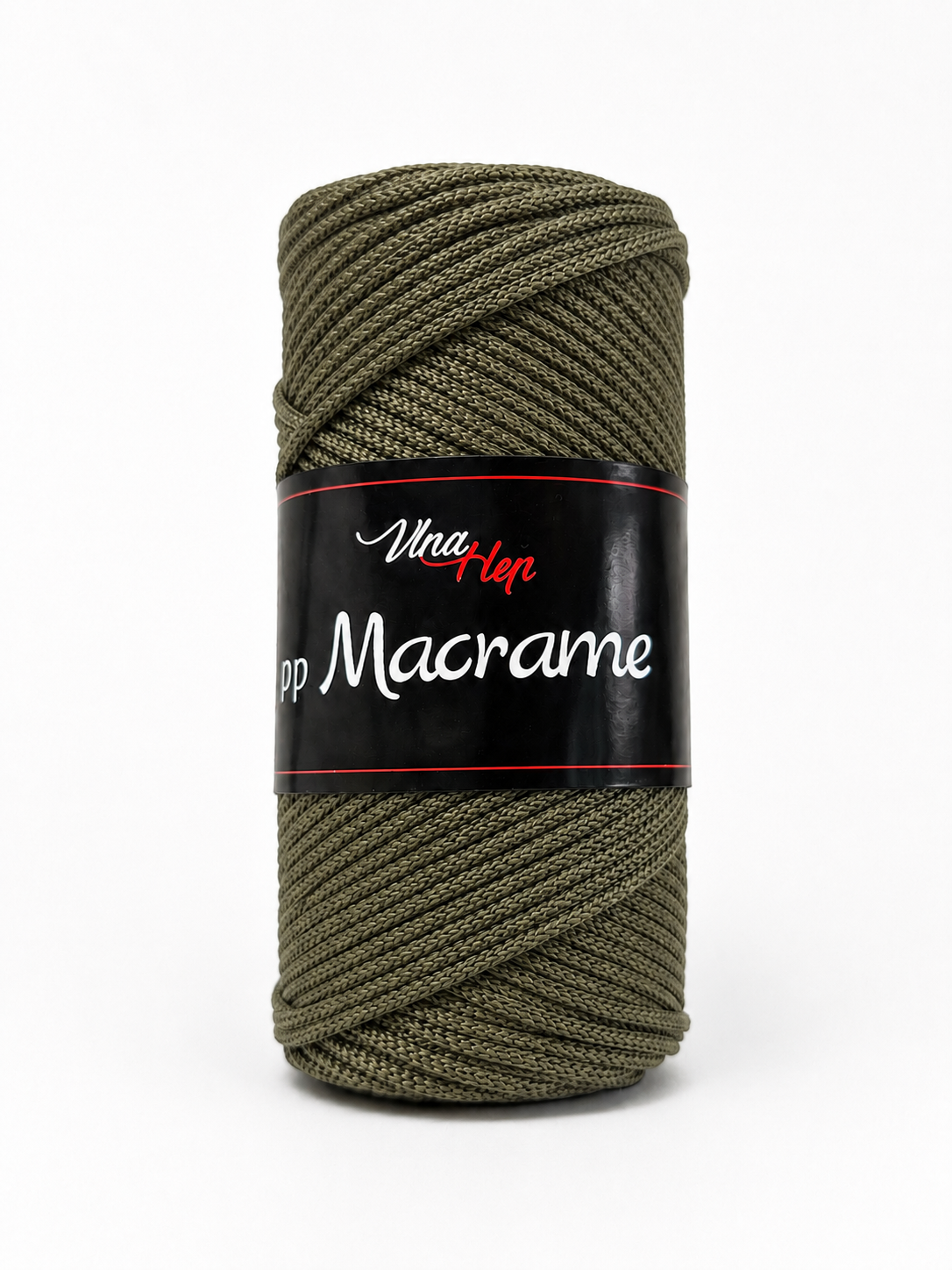 Příze PP Macrame khaki 4164