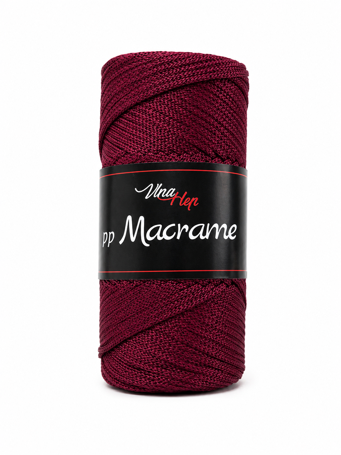 Příze PP Macrame vínová 4031