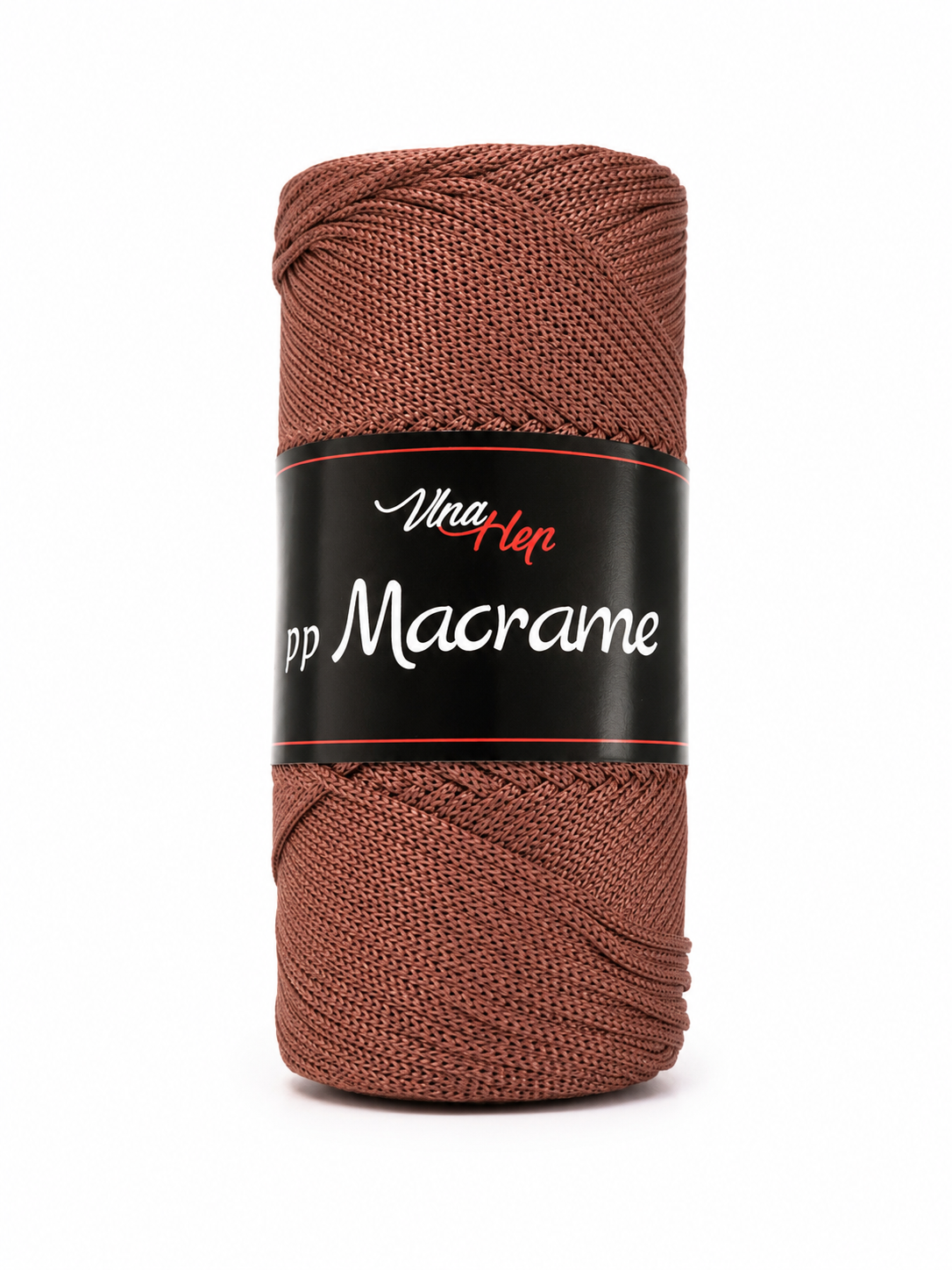 Příze PP Macrame hnědá 4207