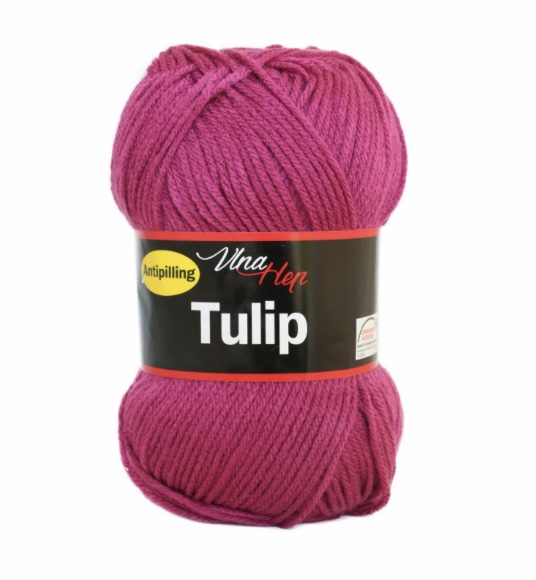 Příze Tulip purpurová 4048