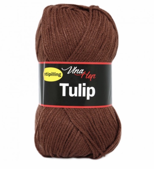 Příze Tulip hnědá 4220