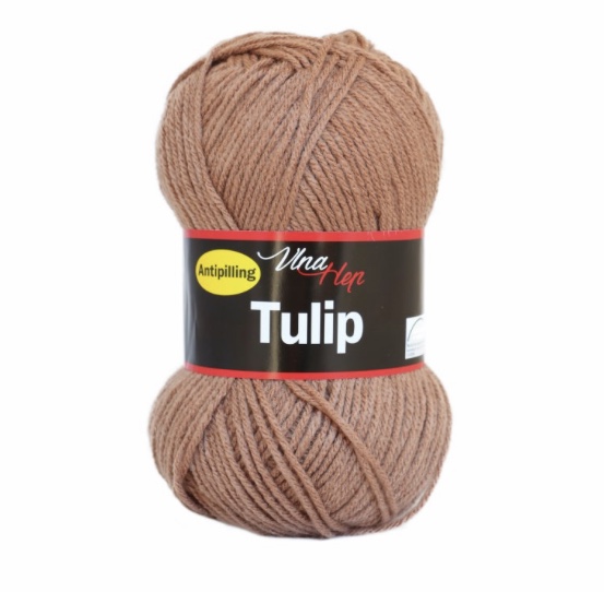 Příze Tulip hnědošedá 4223