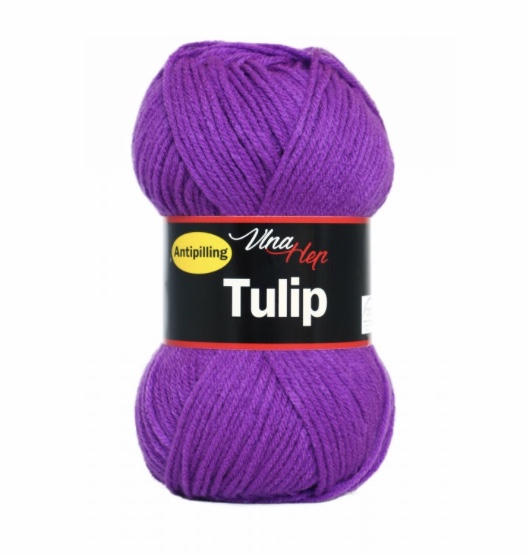 Příze Tulip ostře fialová 4250