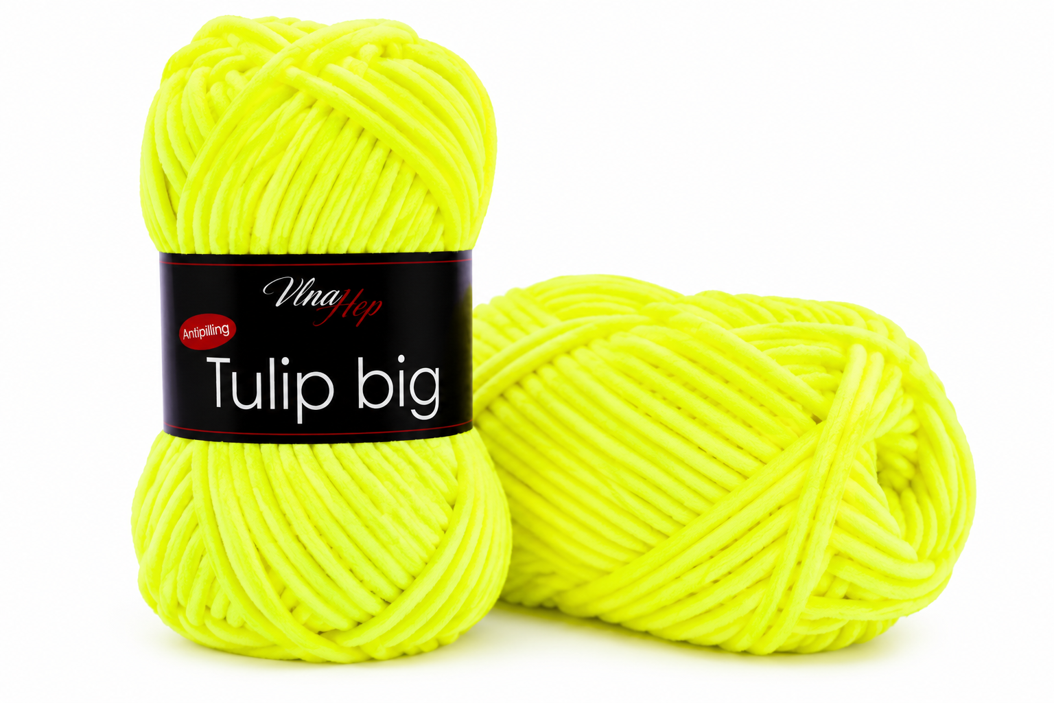 Příze Tulip Big neonově žlutá 4312