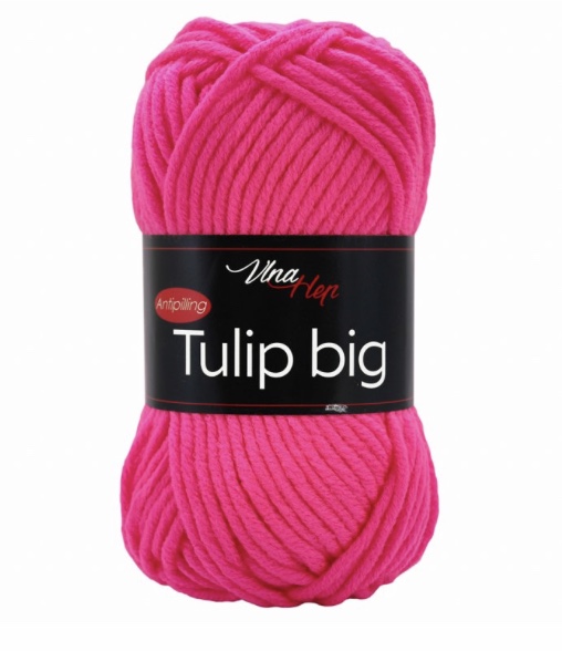 Příze Tulip Big neonově růžová 4314