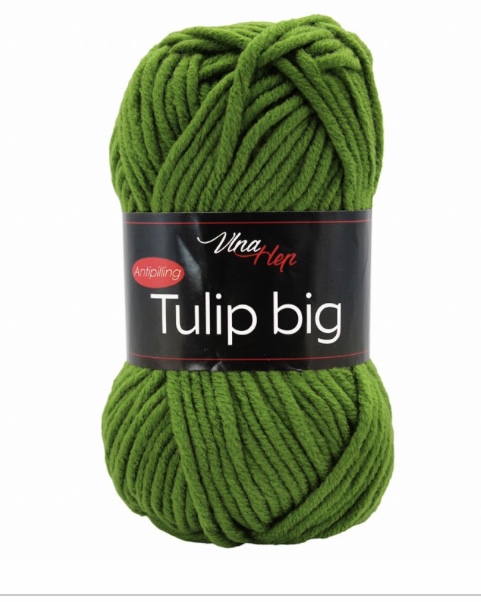 Příze Tulip Big zelená 4456