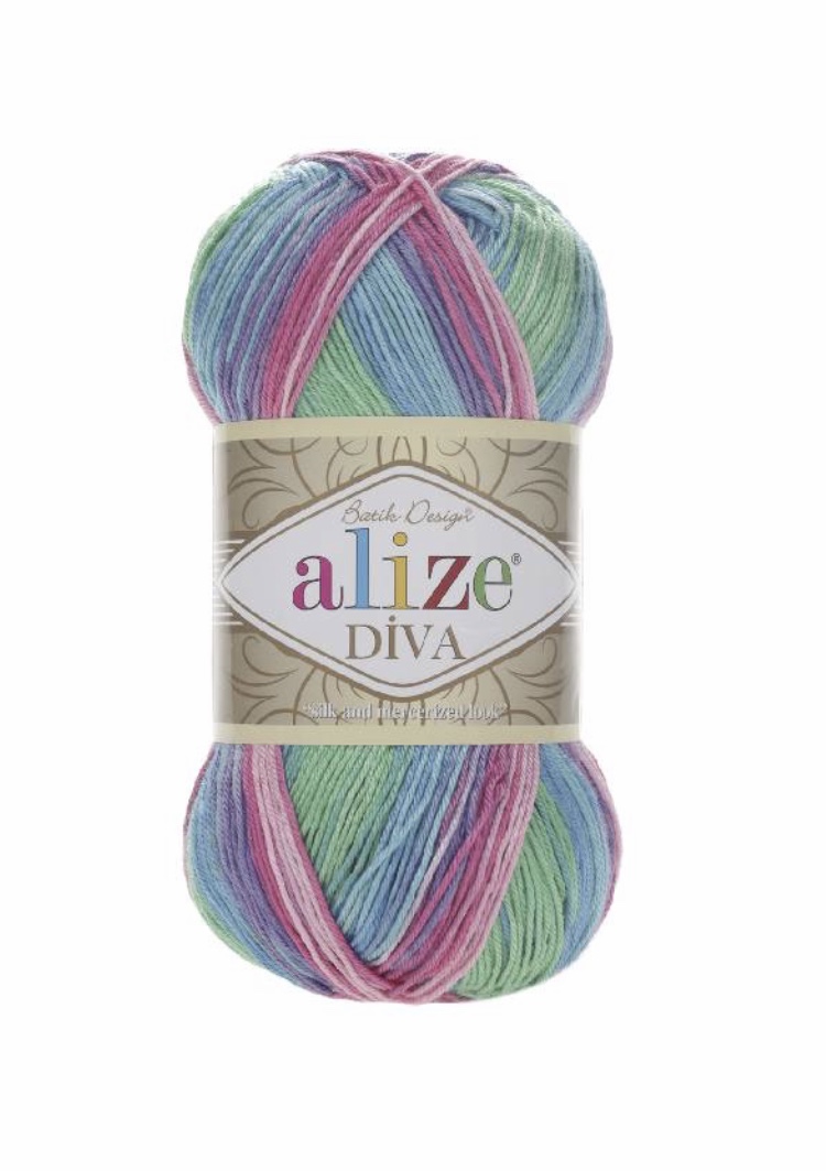 Příze Diva Batik 3241