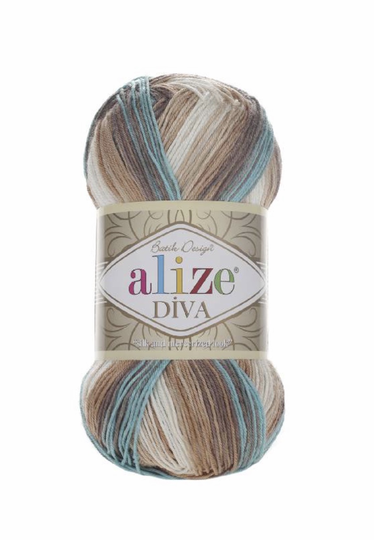 Příze Diva Batik 4603