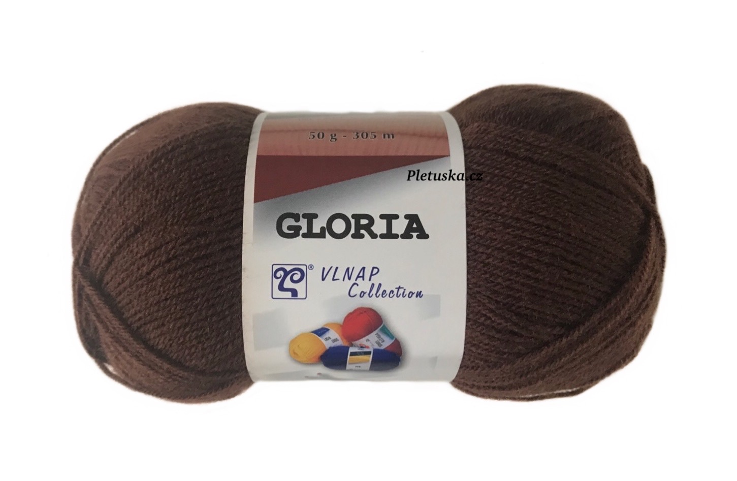 Příze Gloria hnědá 51022