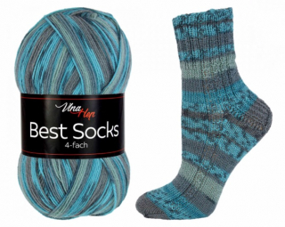 Příze Best Socks 4-fach 7307