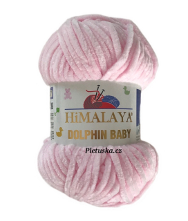 Příze Dolphin Baby světle růžová 80303