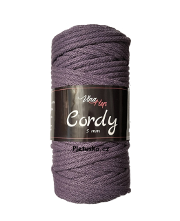Cordy 5 mm fialová 8056