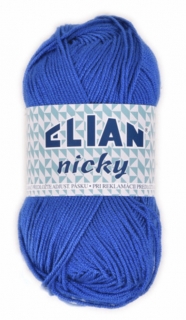 Příze Elian Nicky modrá 133