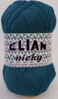 Příze Elian Nicky petrolejová 3812