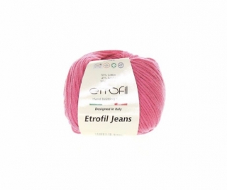 Příze Etrofil Jeans tmavší růžová 010