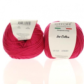 Příze Lux Cotton fuchsiová 70326